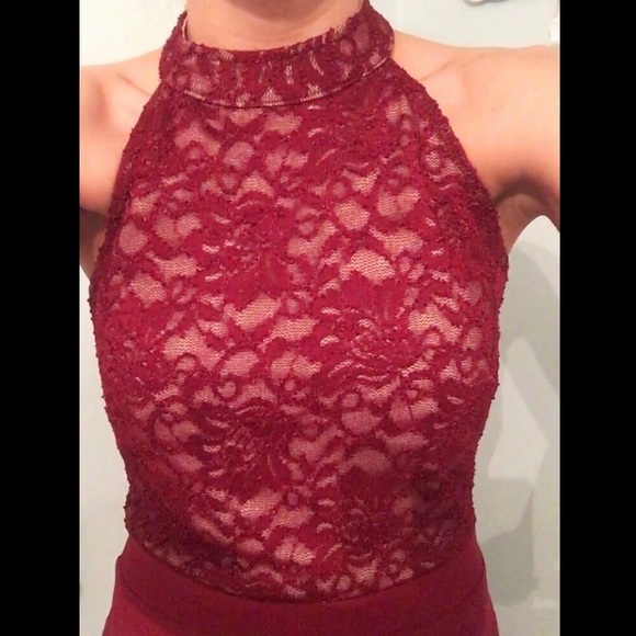 Rephyllis Dresses & Skirts - Dark Red Prom Dress